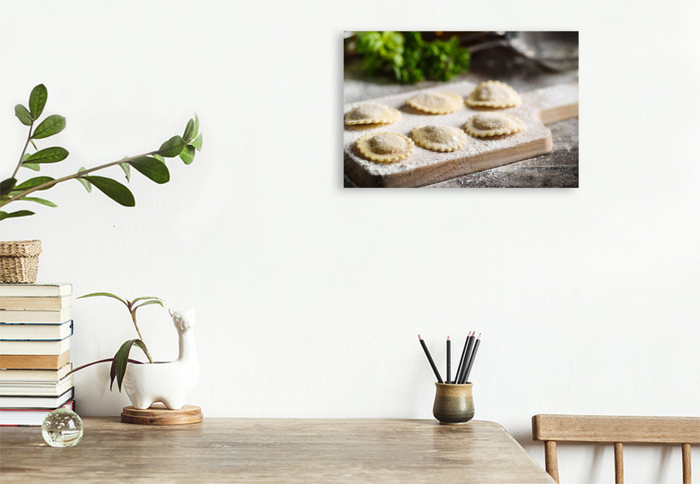 Premium Textil-Leinwand Tortelli