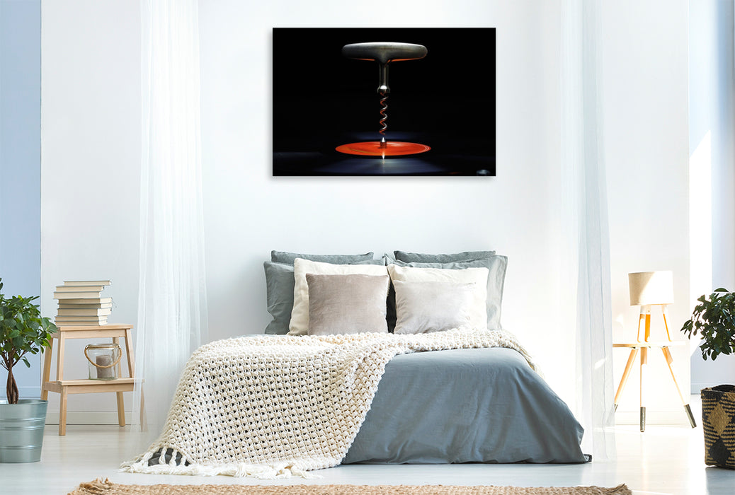 Premium Textil-Leinwand Suspension