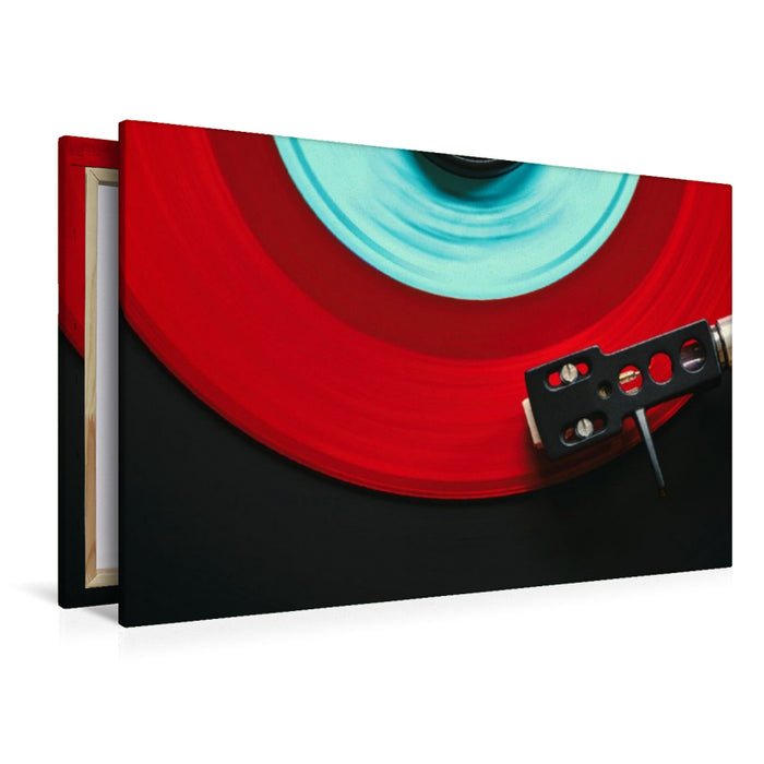 Premium Textil-Leinwand Vinyl Kontrast