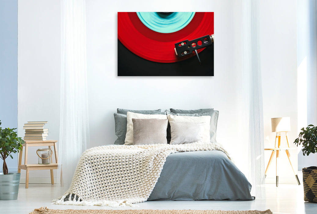 Premium Textil-Leinwand Vinyl Kontrast