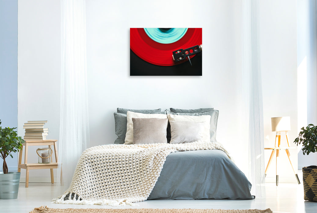 Premium Textil-Leinwand Vinyl Kontrast