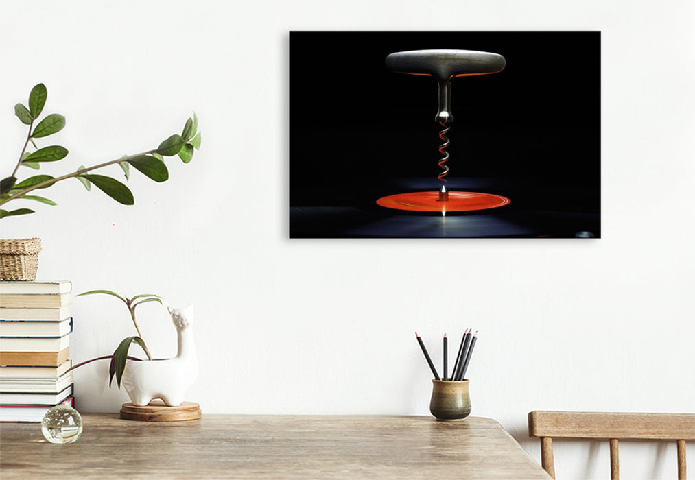 Premium Textil-Leinwand Suspension
