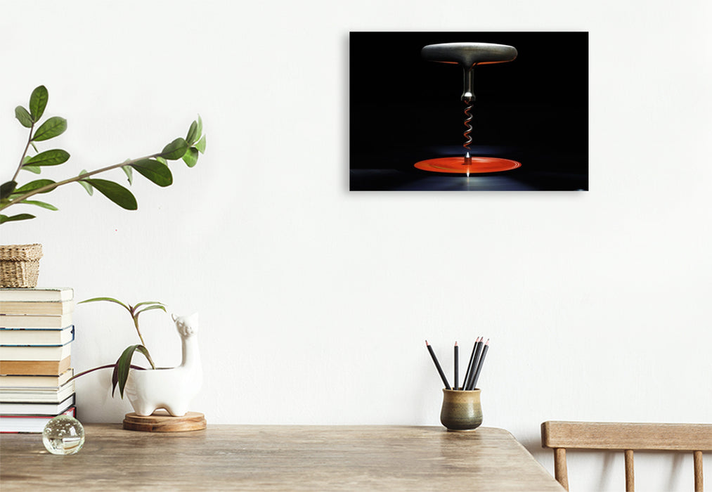 Premium Textil-Leinwand Suspension