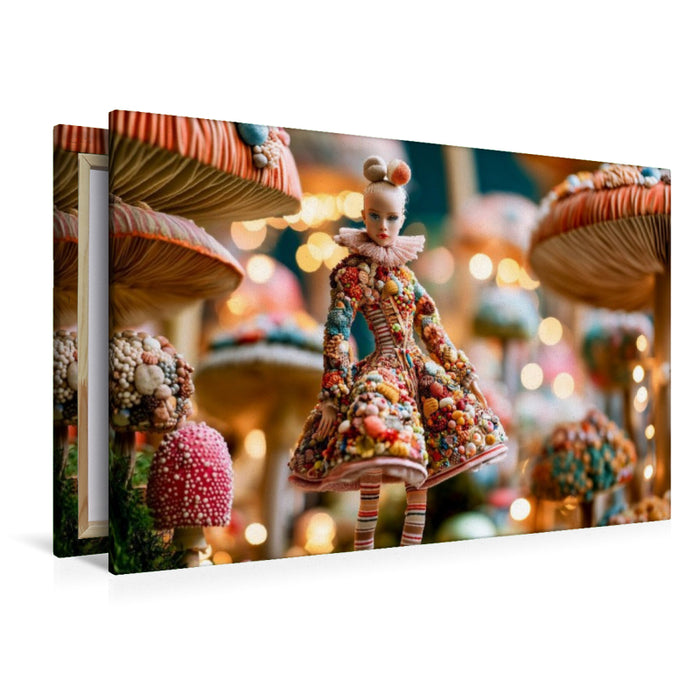 Premium Textil-Leinwand Märchenfee