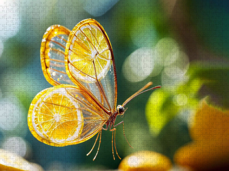 Zitronenfalter - CALVENDO Foto-Puzzle'