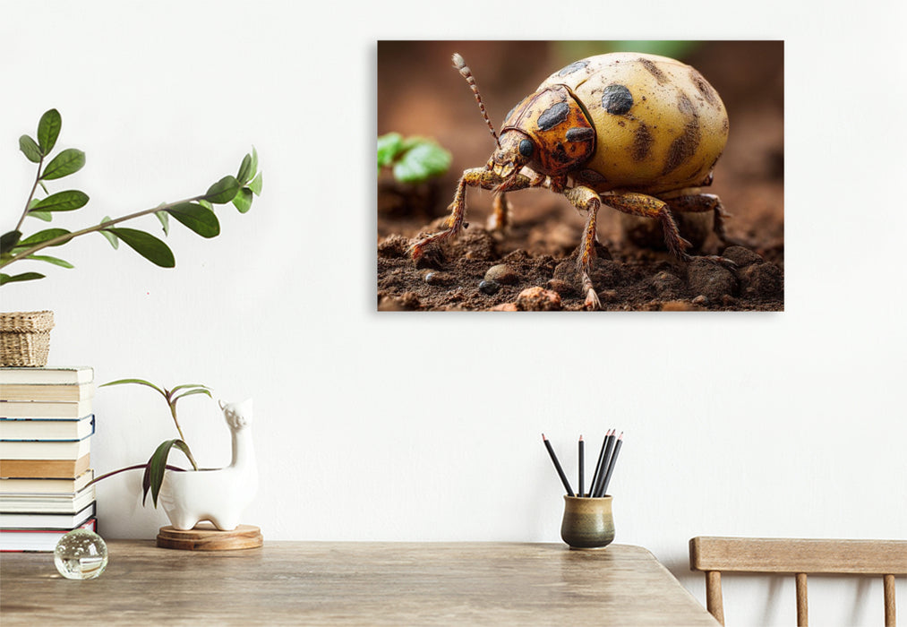 Premium Textil-Leinwand Kartoffelkäfer