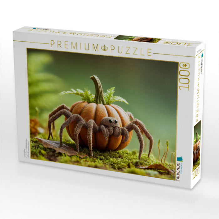 Kürbisspinne - CALVENDO Foto-Puzzle'