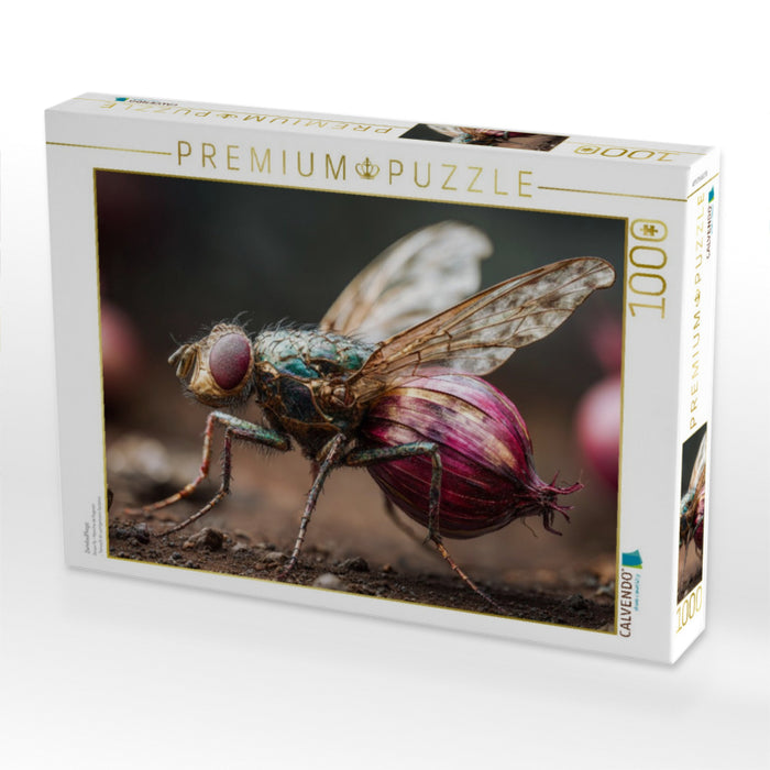 Zwiebelfliege - CALVENDO Foto-Puzzle'