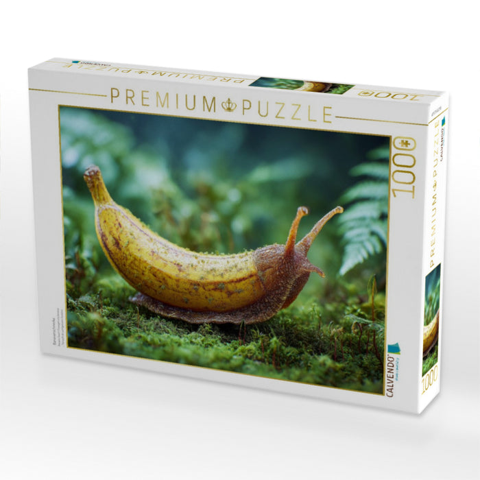 Bananenschnecke - CALVENDO Foto-Puzzle'