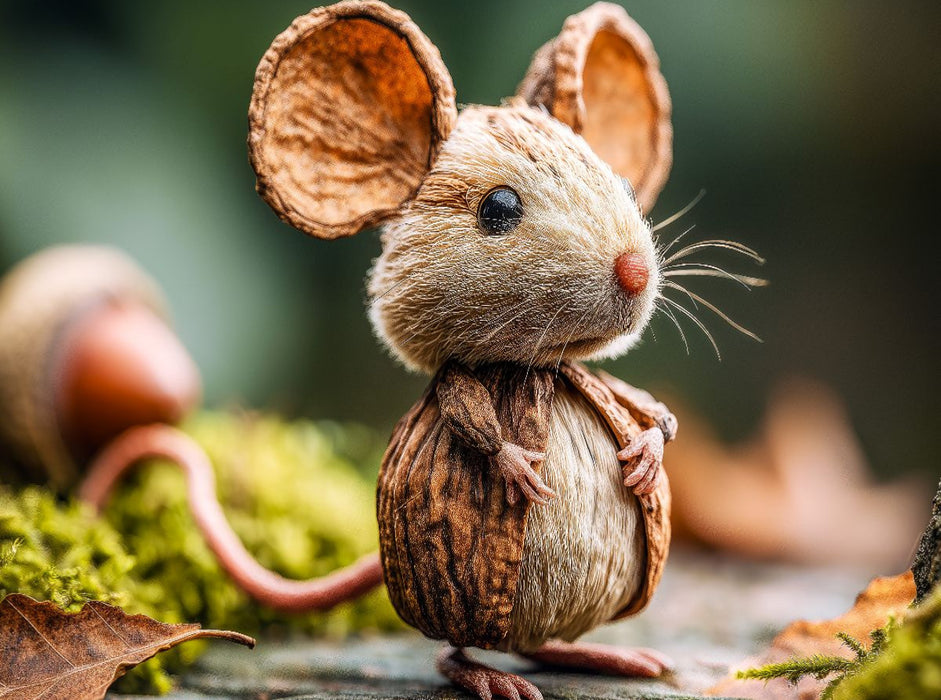 Haselmaus - CALVENDO Foto-Puzzle'