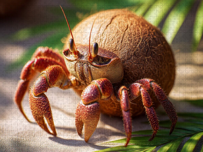 Kokoskrabbe - CALVENDO Foto-Puzzle'