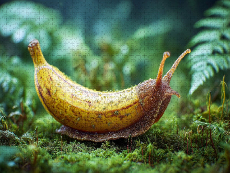 Bananenschnecke - CALVENDO Foto-Puzzle'