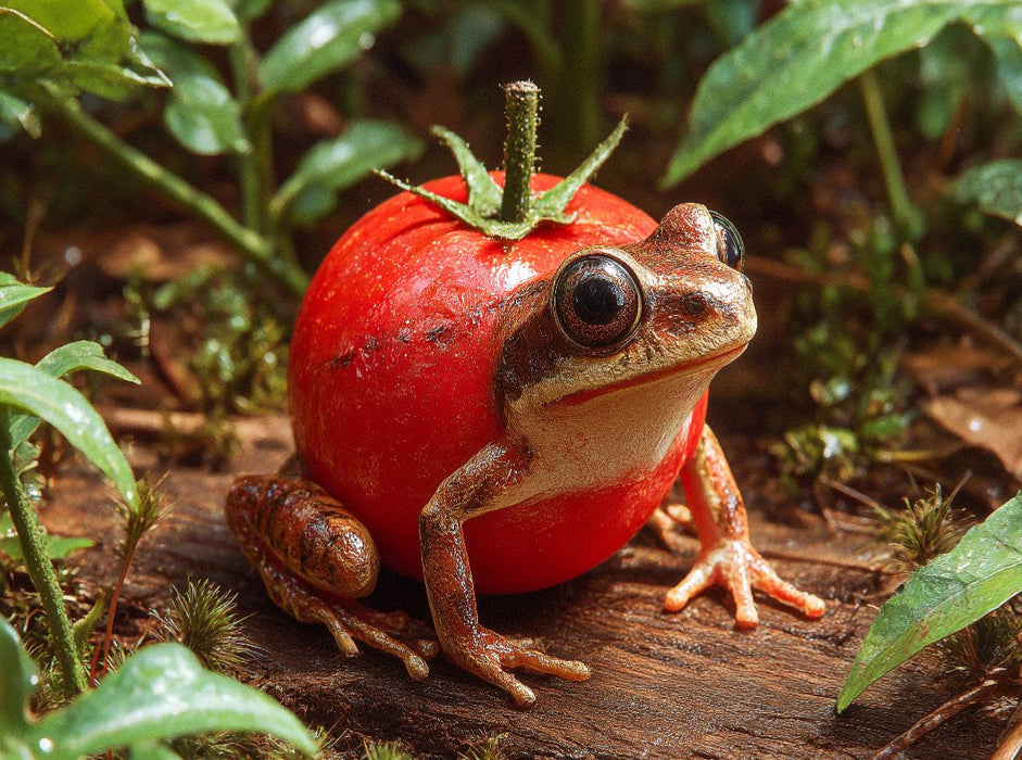 Tomatenfrosch - CALVENDO Foto-Puzzle'