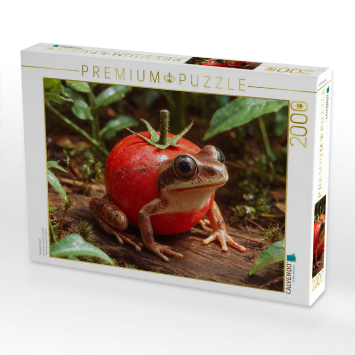 Tomatenfrosch - CALVENDO Foto-Puzzle'