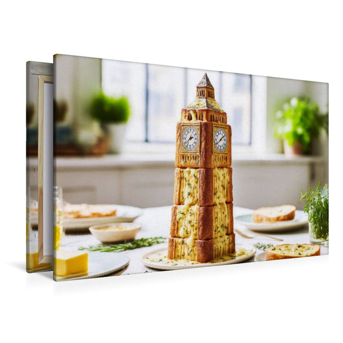 Premium Textil-Leinwand Big Ben in London, Großbritannien