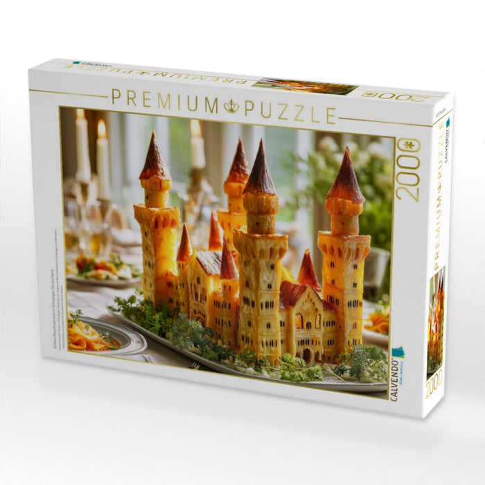 Schloss Neuschwanstein in Schwangau, Deutschland - CALVENDO Foto-Puzzle'