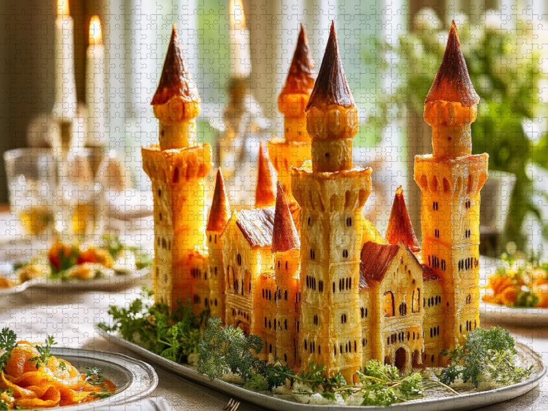 Schloss Neuschwanstein in Schwangau, Deutschland - CALVENDO Foto-Puzzle'