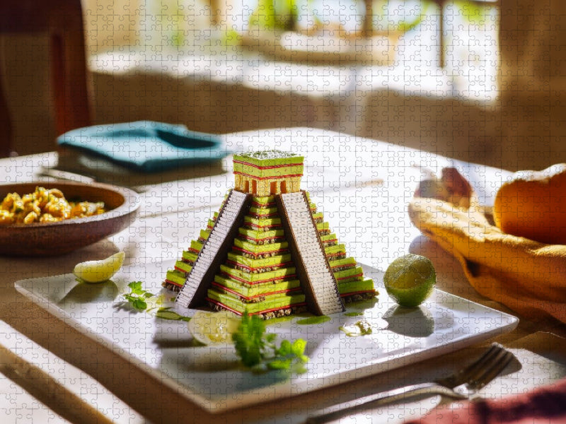 Chichen Itza in Yucatan, Mexiko - CALVENDO Foto-Puzzle'
