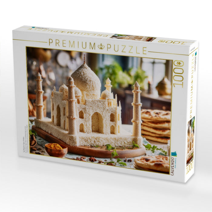 Taj Mahal in Agra, Indien - CALVENDO Foto-Puzzle'