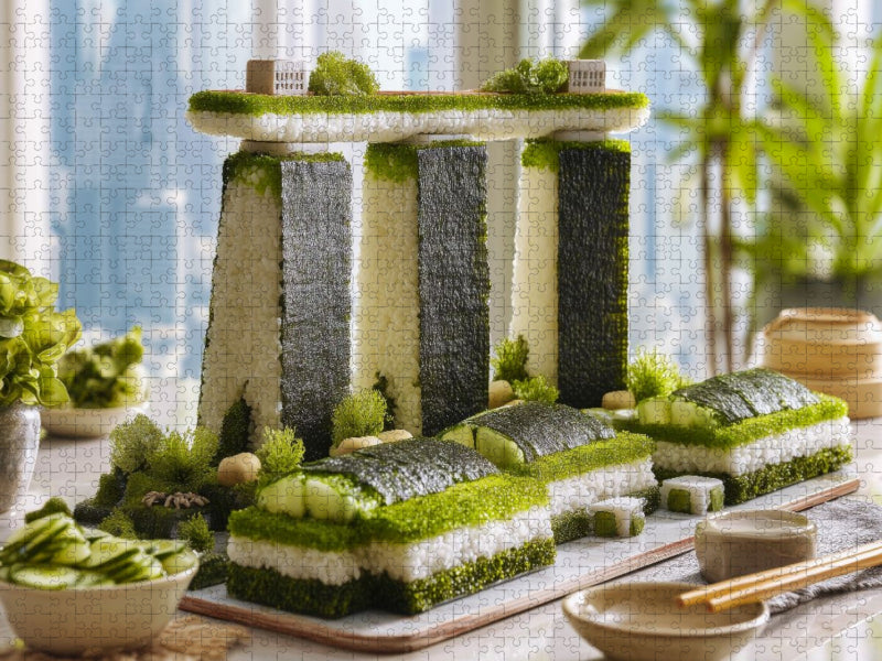 Marina Sands Bay in Singapur - CALVENDO Foto-Puzzle'