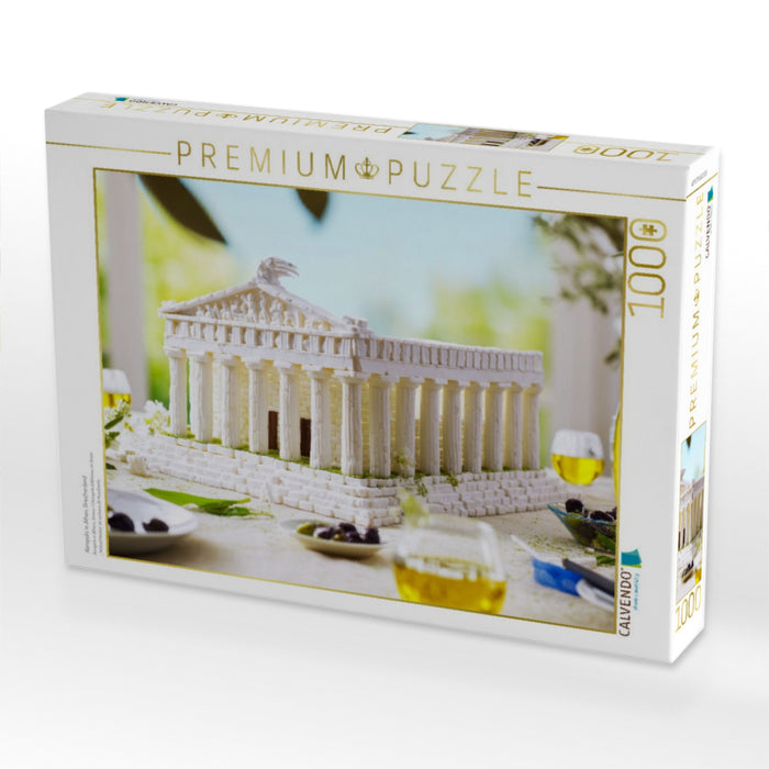 Akropolis in Athen, Griechenland - CALVENDO Foto-Puzzle'