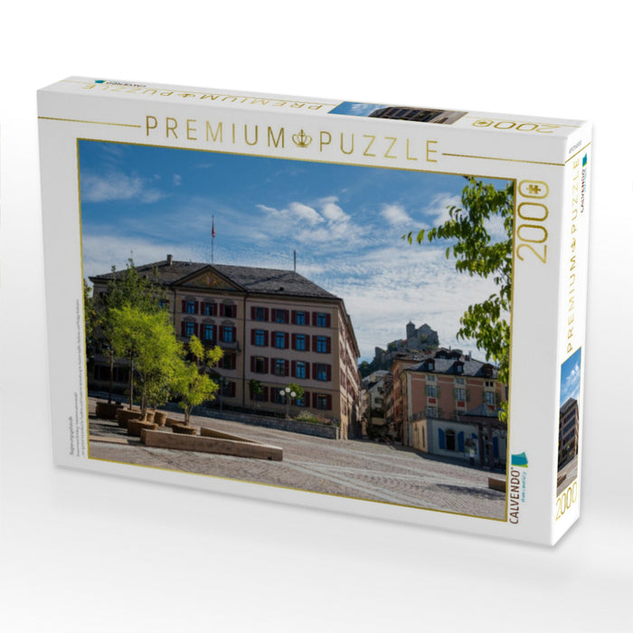 Regierungsgebäude - CALVENDO Foto-Puzzle'