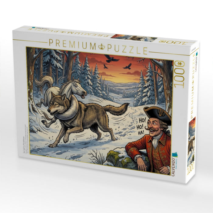 Der Wolf im Pferdekörper - CALVENDO Foto-Puzzle'