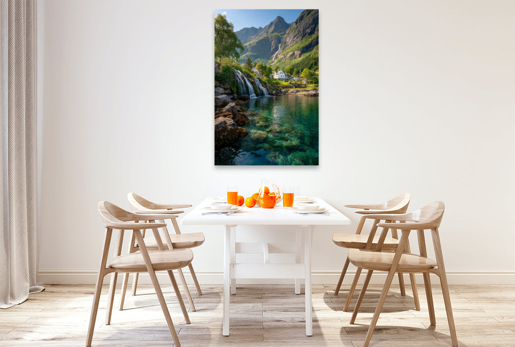 Premium Textil-Leinwand Ein Motiv aus dem Kalender Nordic Dreams