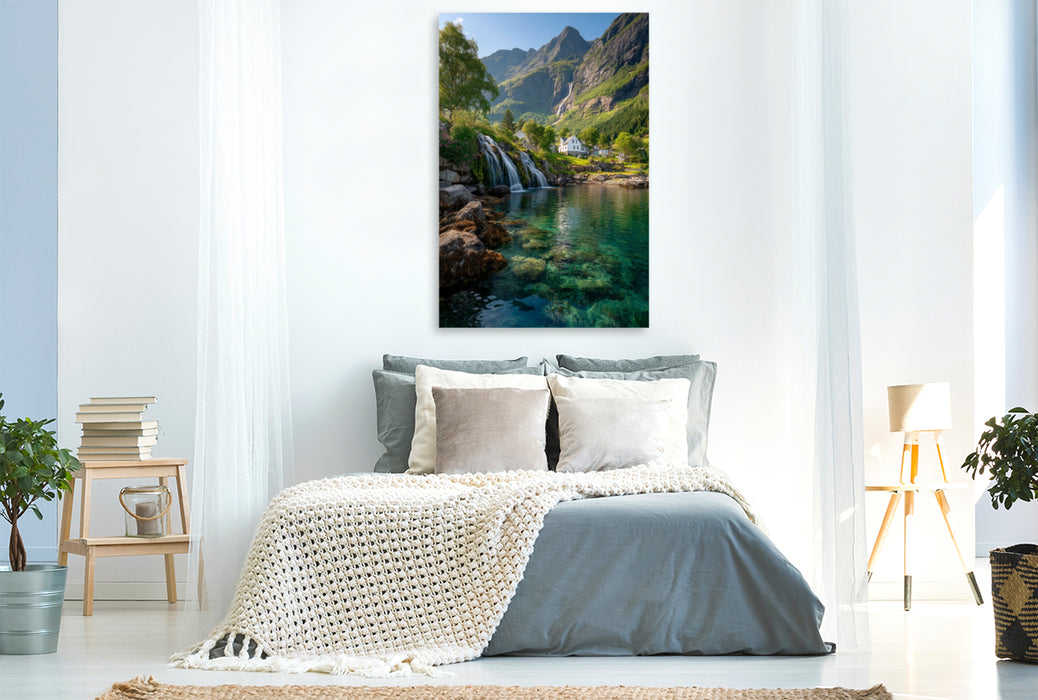 Premium Textil-Leinwand Ein Motiv aus dem Kalender Nordic Dreams