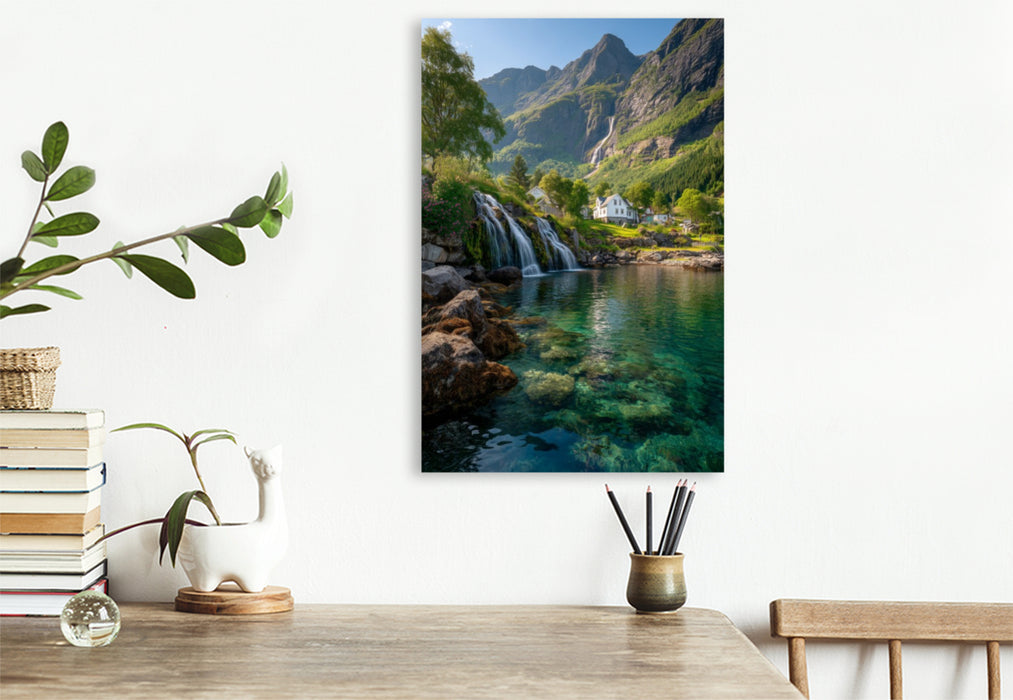 Premium Textil-Leinwand Ein Motiv aus dem Kalender Nordic Dreams