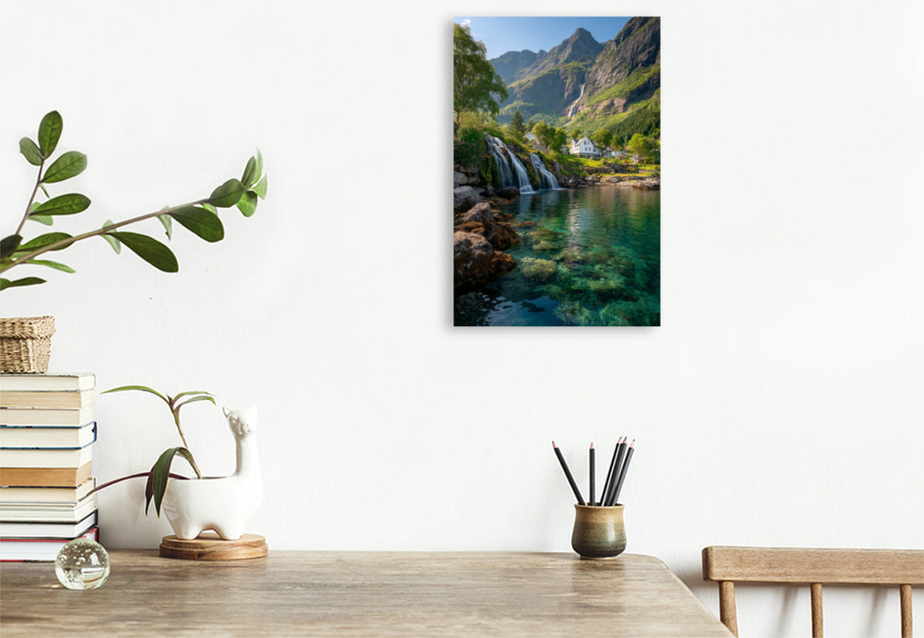 Premium Textil-Leinwand Ein Motiv aus dem Kalender Nordic Dreams