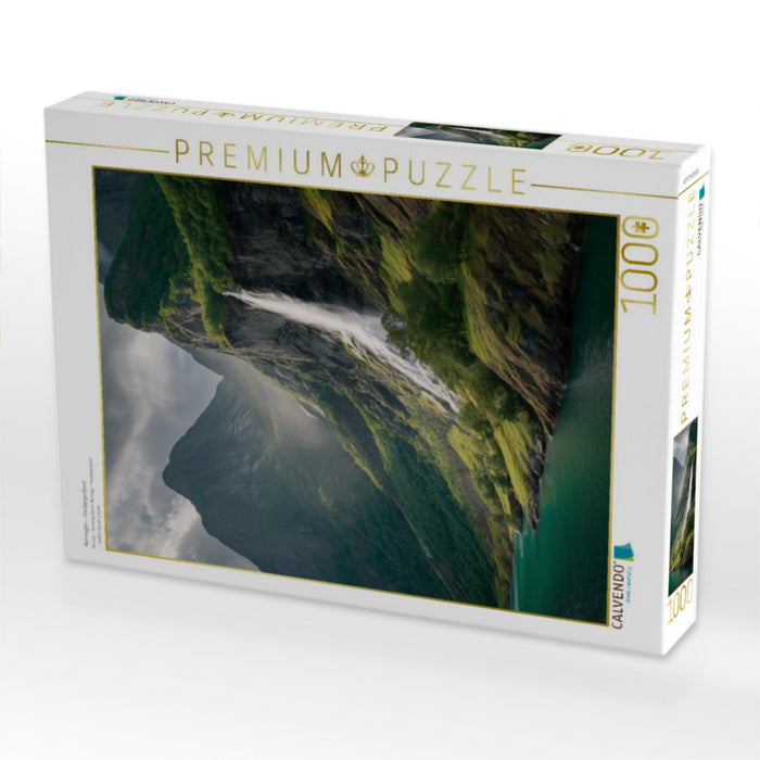 Norwegen – Hardangerfjord - CALVENDO Foto-Puzzle'