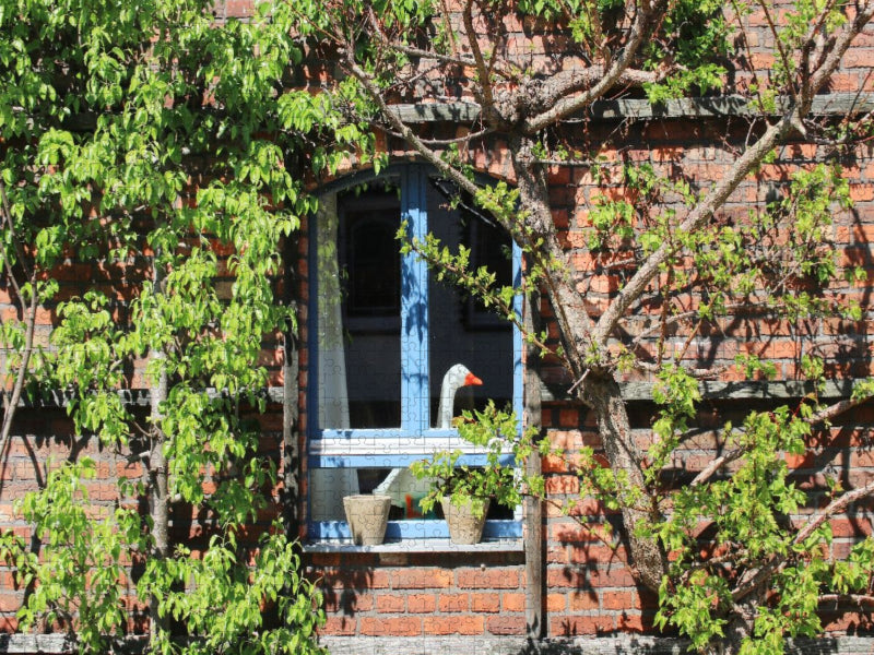 Ländliche Idylle in Brandenburg - CALVENDO Foto-Puzzle'