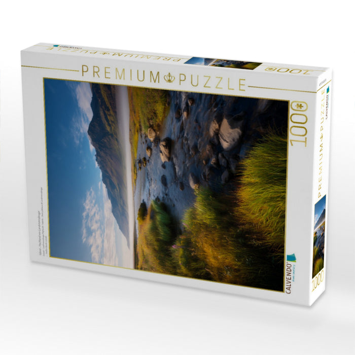 Island – Hochland von Landmannalaugar - CALVENDO Foto-Puzzle'