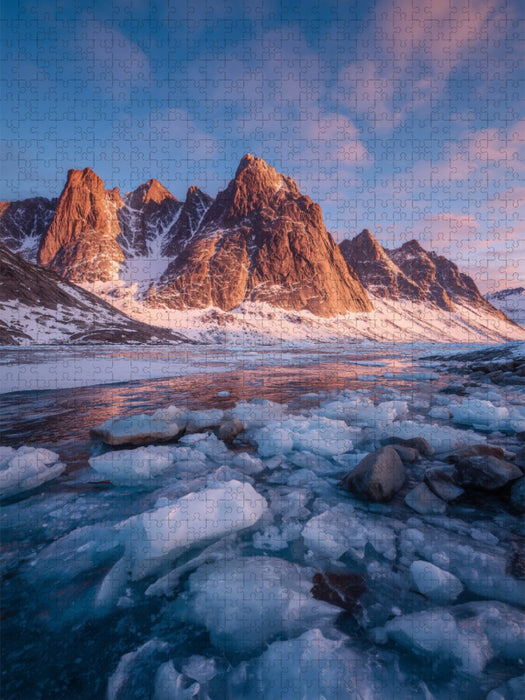 Grönland – Diskobucht - CALVENDO Foto-Puzzle'