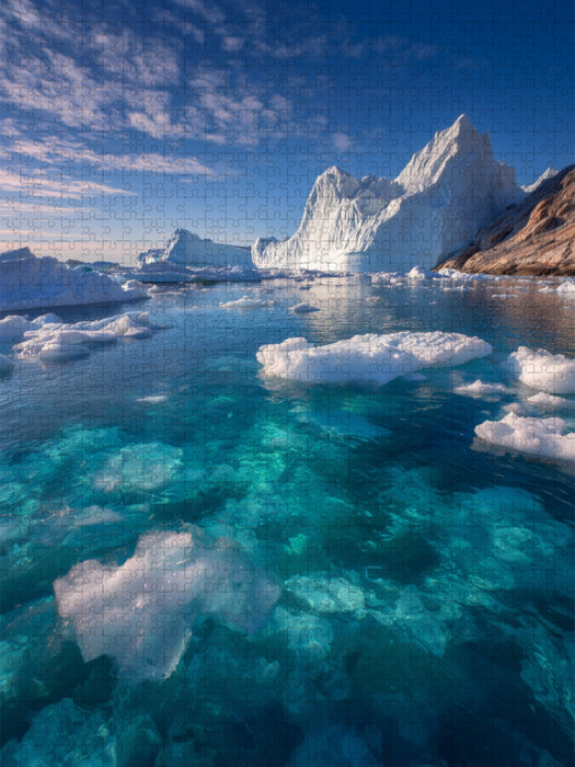 Grönland – Ilulissat Eisfjord - CALVENDO Foto-Puzzle'