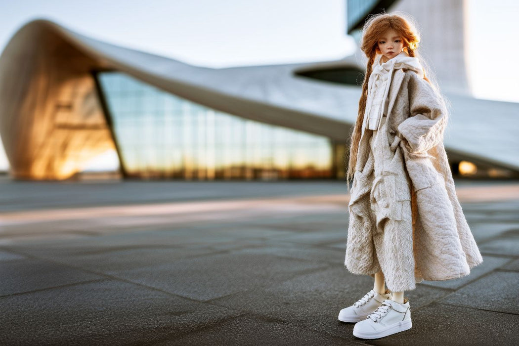 Premium Textil-Leinwand Minimalist Street Style