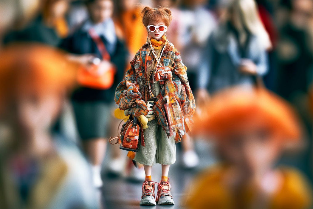Premium Textil-Leinwand Street Photography Moment