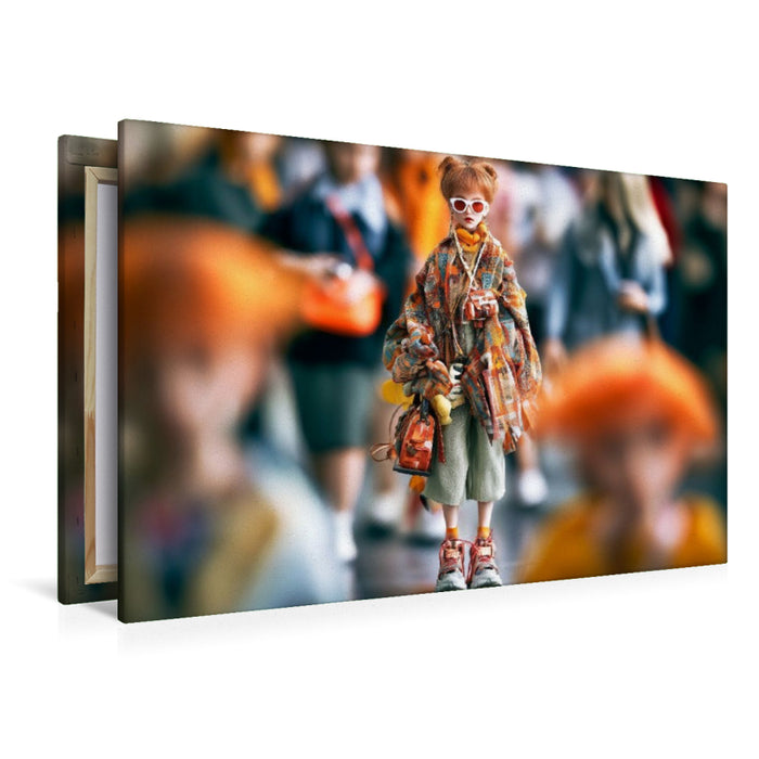 Premium Textil-Leinwand Street Photography Moment