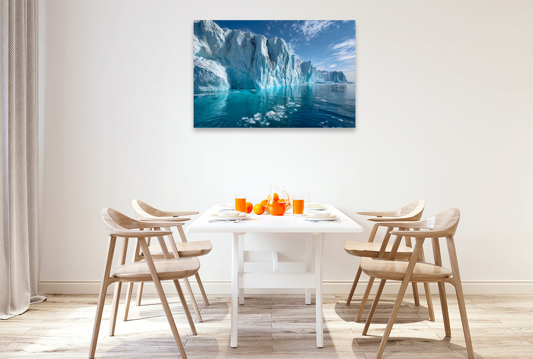 Premium Textil-Leinwand Ein Motiv aus dem Kalender Magie des Nordens