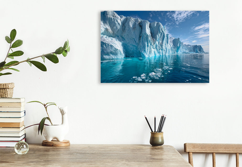 Premium Textil-Leinwand Ein Motiv aus dem Kalender Magie des Nordens
