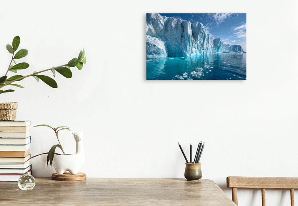 Premium Textil-Leinwand Ein Motiv aus dem Kalender Magie des Nordens