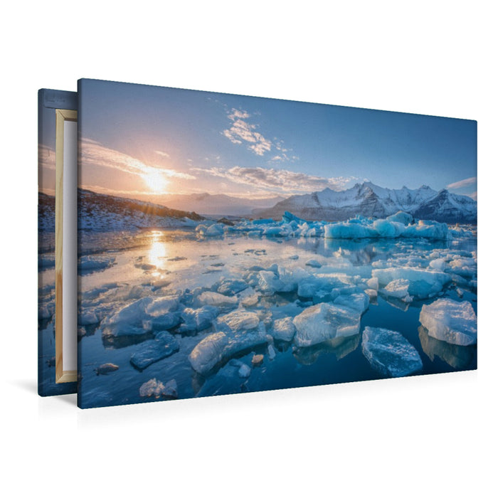 Premium Textil-Leinwand Norwegen – Geirangerfjord