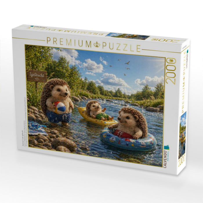 Sommer in der Igelbucht - CALVENDO Foto-Puzzle'