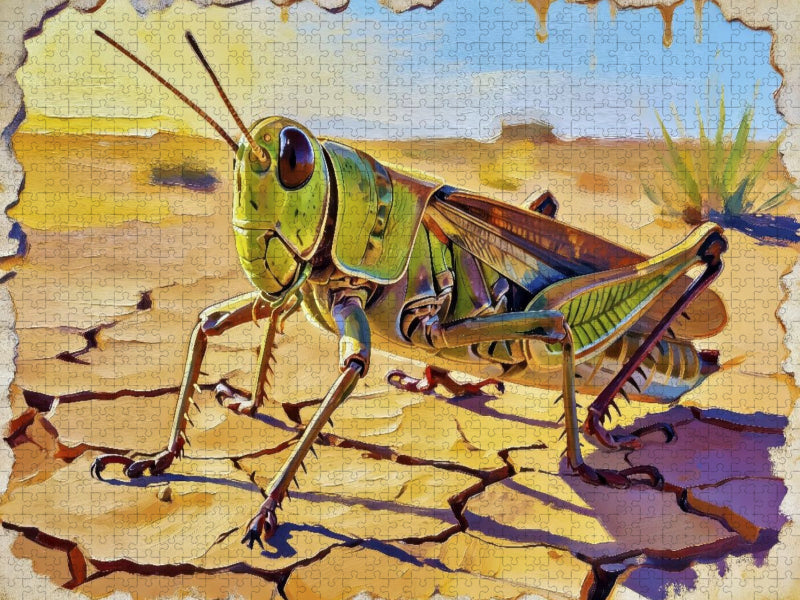 Wo Farben Flügel tragen. - CALVENDO Foto-Puzzle'
