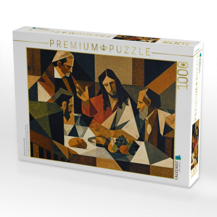 Gefüge des Emmausmahls - CALVENDO Foto-Puzzle'