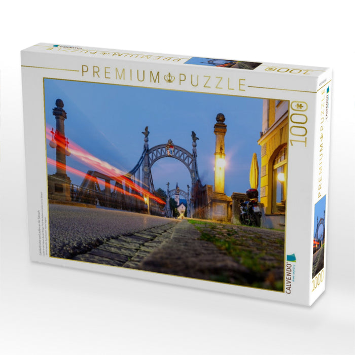 Länderbrücke von Laufen an der Salzach - CALVENDO Foto-Puzzle'