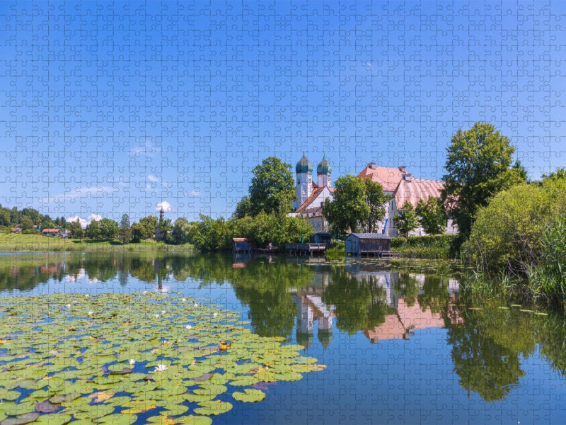 Kloster Seeon - CALVENDO Foto-Puzzle'