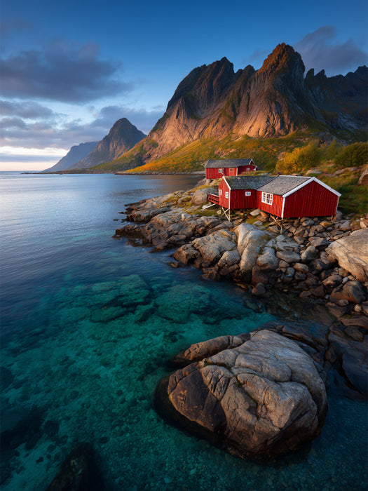 Bondhusvatnet, Hardangerfjord - CALVENDO Foto-Puzzle'