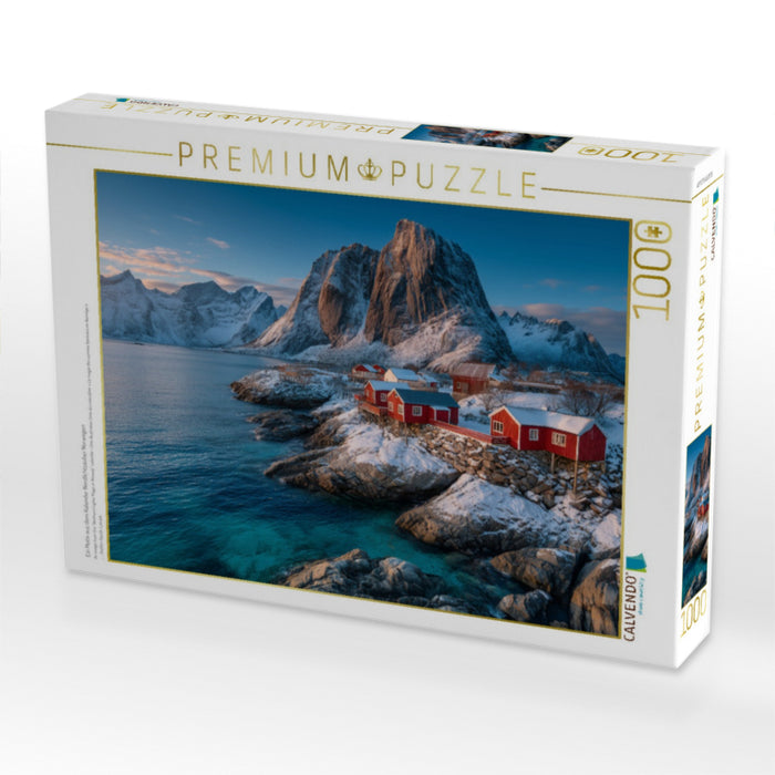 Ein Motiv aus dem Kalender Nordlichtzauber Norwegen - CALVENDO Foto-Puzzle'